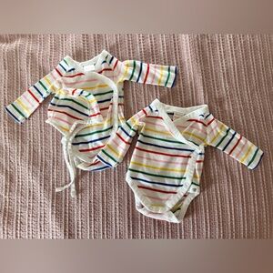 Hanna Anderson Bright Baby Basics - Set of two matching suits